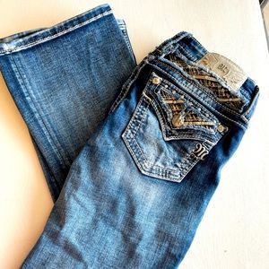 Womens Miss Me Bootcut Jeans